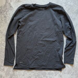 BYLT long sleeve LUX split hem size medium